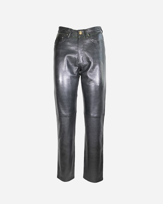 MOSCHINO - Leather pants