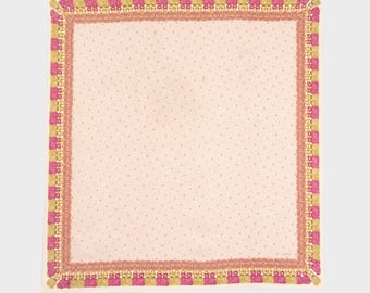 Chanel - Pink silk scarf