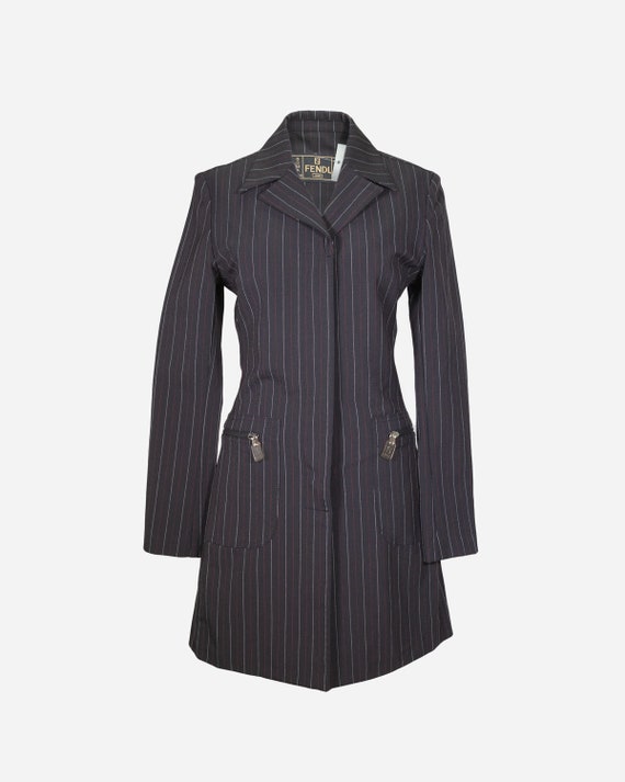 FENDI - Striped dress