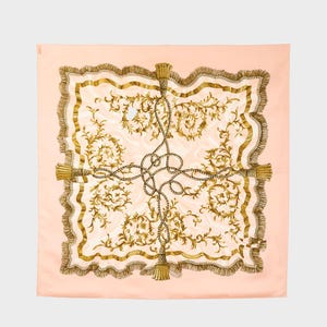 Hermès – &quot;Fripon&quot; 90s silk scarf