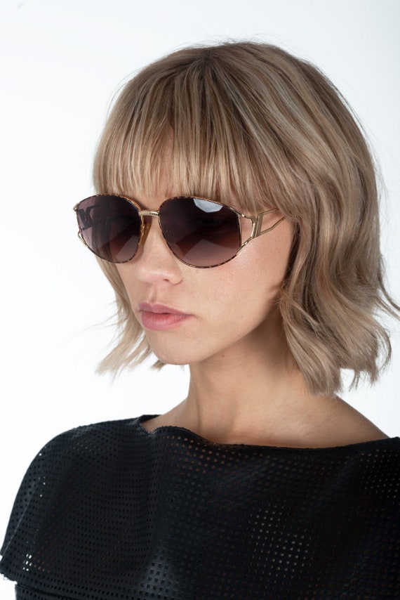 YVES SAINT LAURENT - Spotted sunglasses