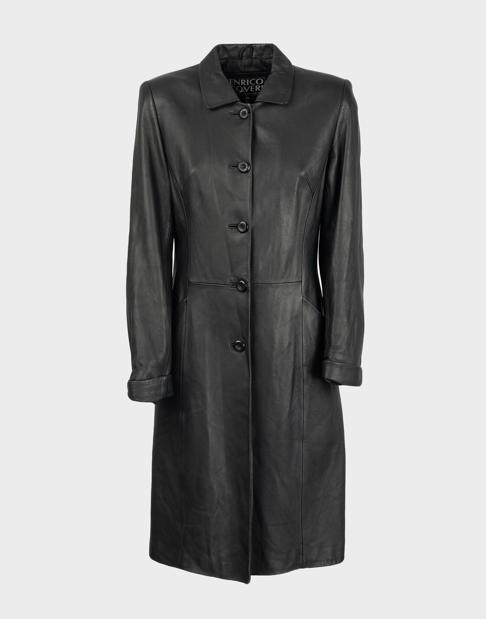 Cappotti Pelle Cappotto Enrico Coveri Uomo Cappotto Cammello