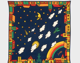 Castelbajac – 100% silk scarf