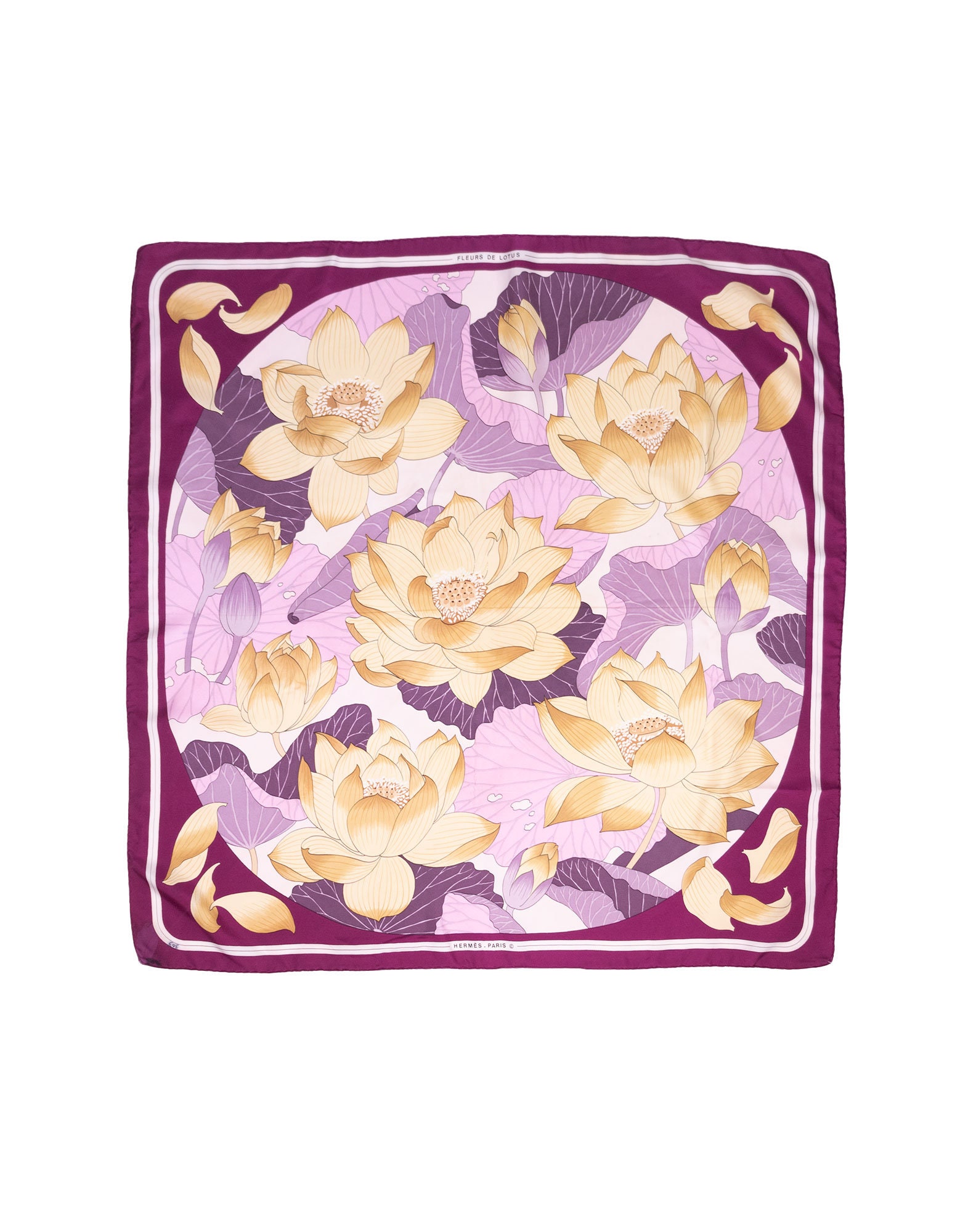 Consultants Carre Hermes Fleur De Lotus HERMES 