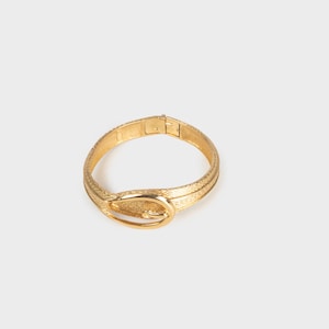 VINTAGE - Golden Rigid Bracelet