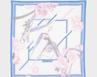 Leonard – Scarf 100% Silk White
