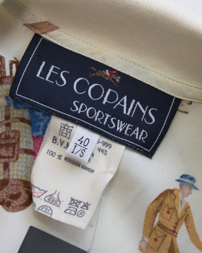 LES COPAINS Sleeveless top with pattern