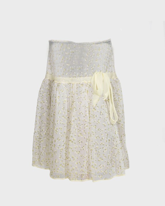 VINTAGE - Floral 50s skirt