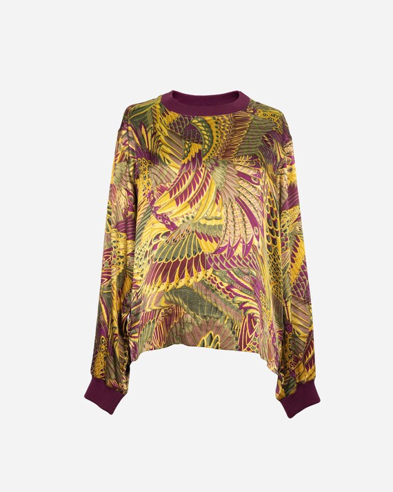 SALVATORE FERRAGAMO - Silk t-shirt
