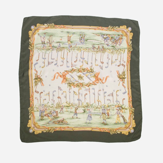 SALVATORE FERRAGAMO - Silk scarf