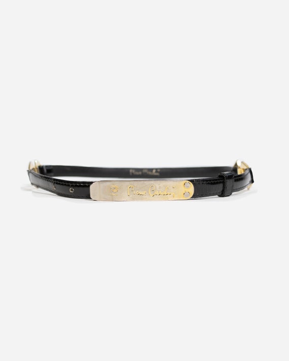 PIERRE CARDIN - Leather belt