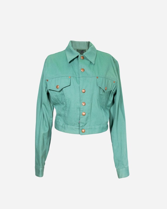 JEAN PAUL GAULTIER - Short denim jacket