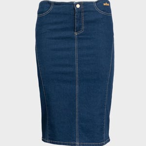Versace Jeans Couture - 90s denim skirt