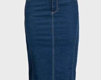 Versace Jeans Couture - 90s denim skirt