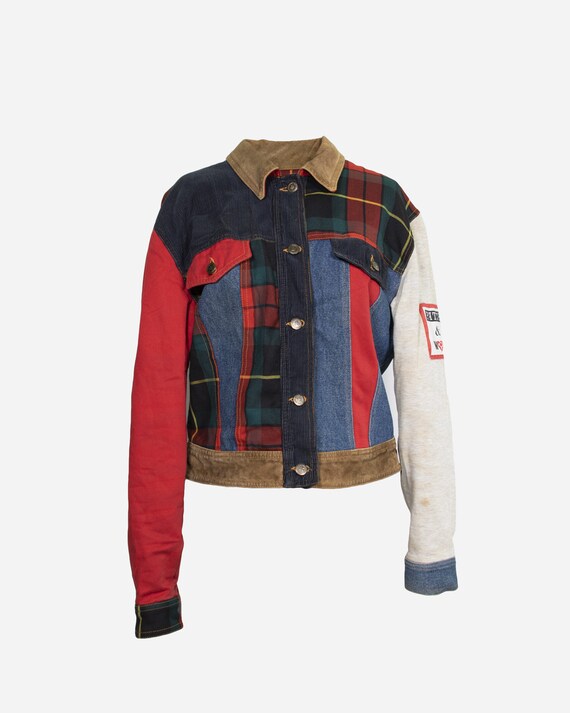 MOSCHINO - Patchwork jacket