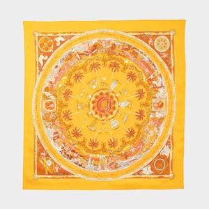 Hermes - &quot;Per Astra ad Astra&quot; silk scarf