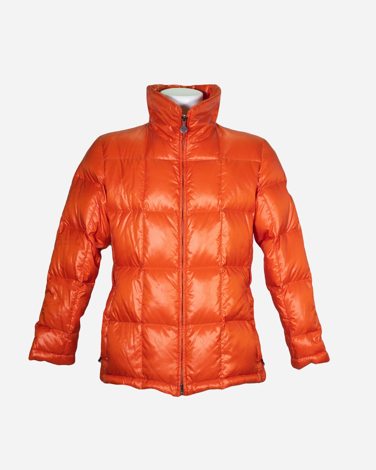 MONCLER Orange Daunenjacke - Etsy.de