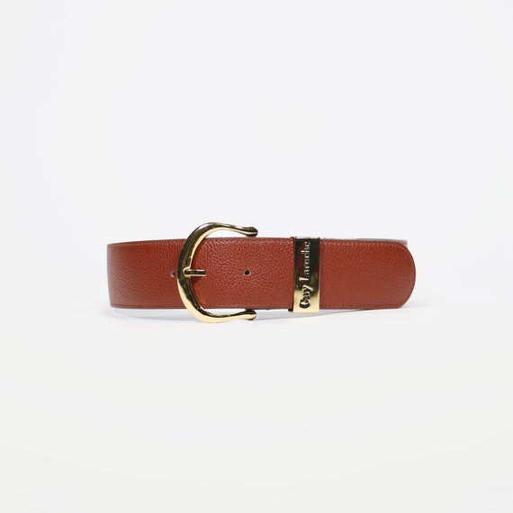 GUY LAROCHE - Leather belt