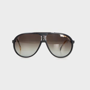 Carrera – Black Pilot-Frame Sunglasses