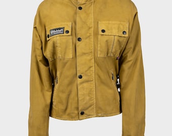 BELSTAFF イエロー＆ブラック ナイロン モーターサイクルジャケット