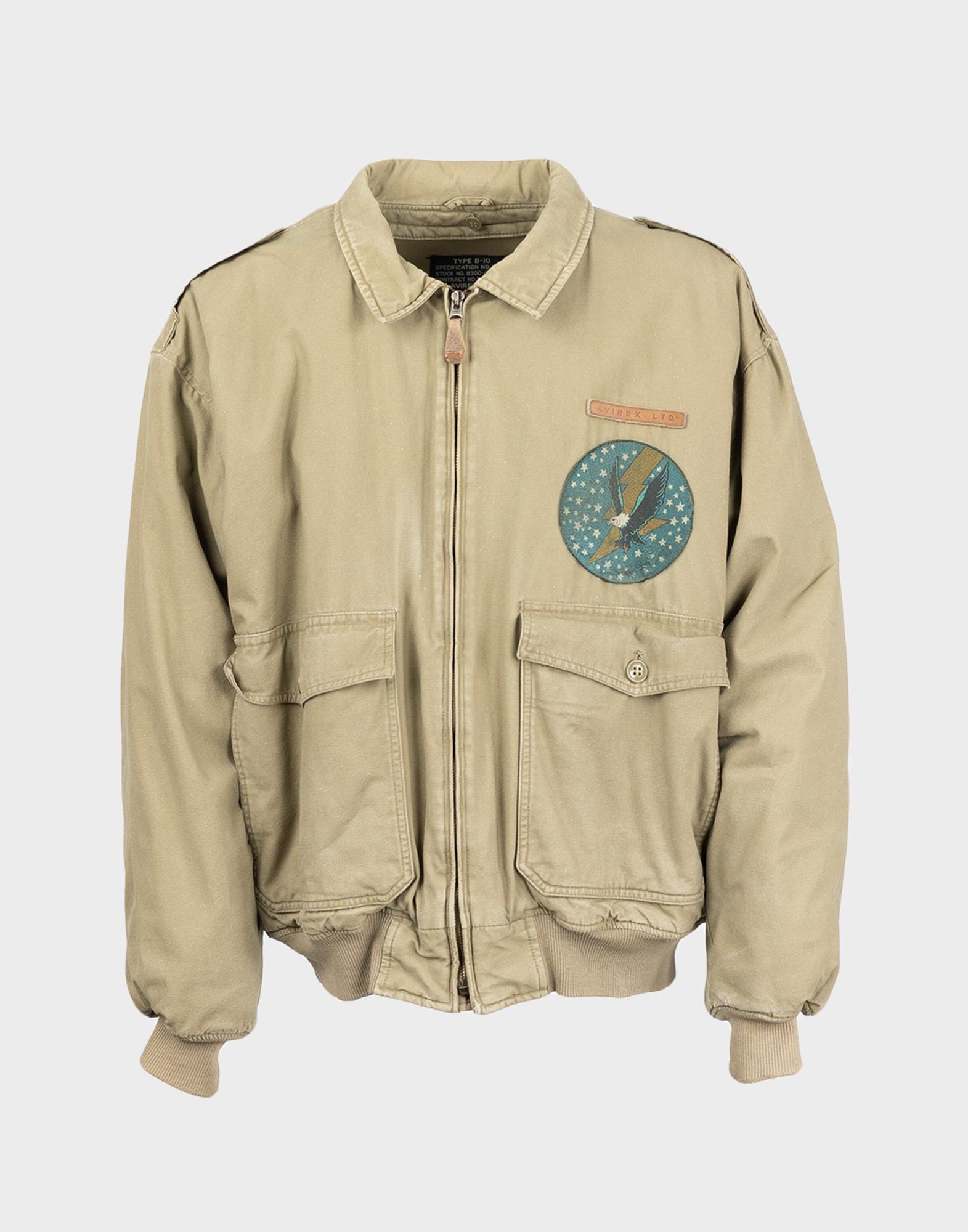 ジャケット・アウター AVIREX TYPE B-10 briefing Time size42 Avirex - Type B-10 Bomber Jacket - Etsy