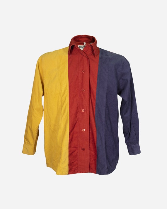 MOSCHINO - Colorblock shirt