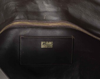 Roberta Di Camerino - ブラウン レザー クラッチ 70s - Etsy 日本