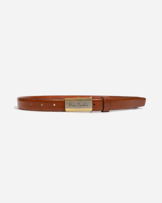 PIERRE CARDIN - Leather belt