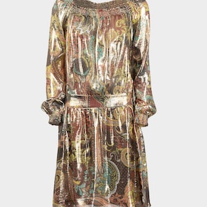 Versace Jeans - 2000s Paisley Dress