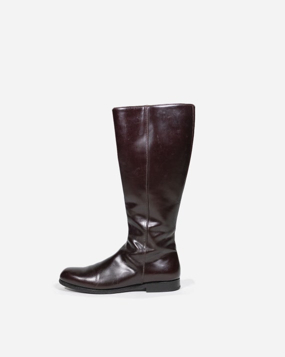 PRADA - Leather boots