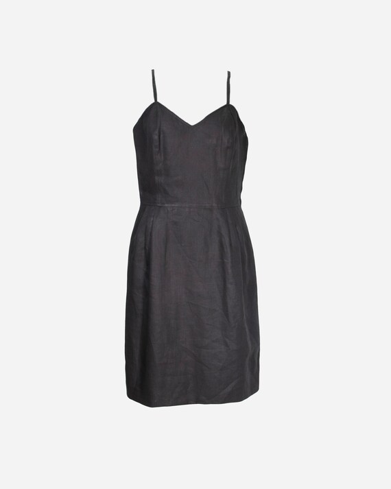 UNGARO - Black linen dress