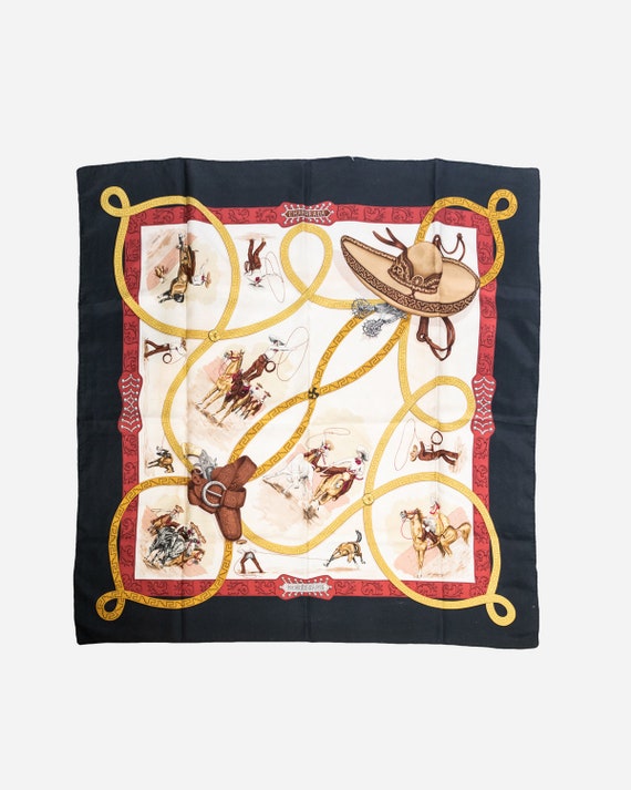 HERMÈS - silk scarf