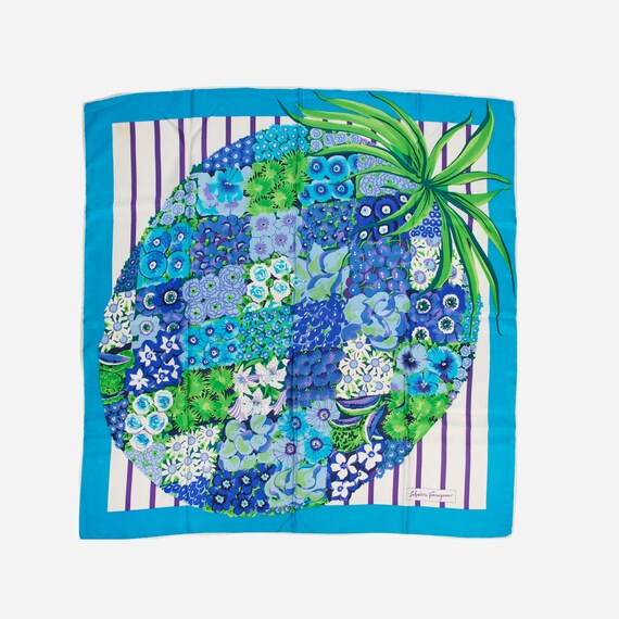 SALVATORE FERRAGAMO - Silk scarf