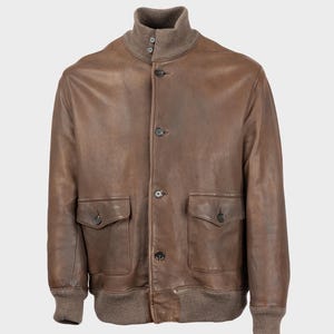 Stewart - New Orleans bomber leather jacket