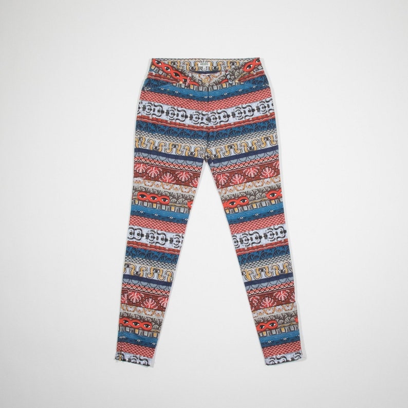 Crazy pattern cotton trousers KENZO