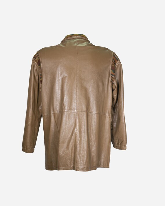 VALENTINO - Leather bomber jacket - image 5