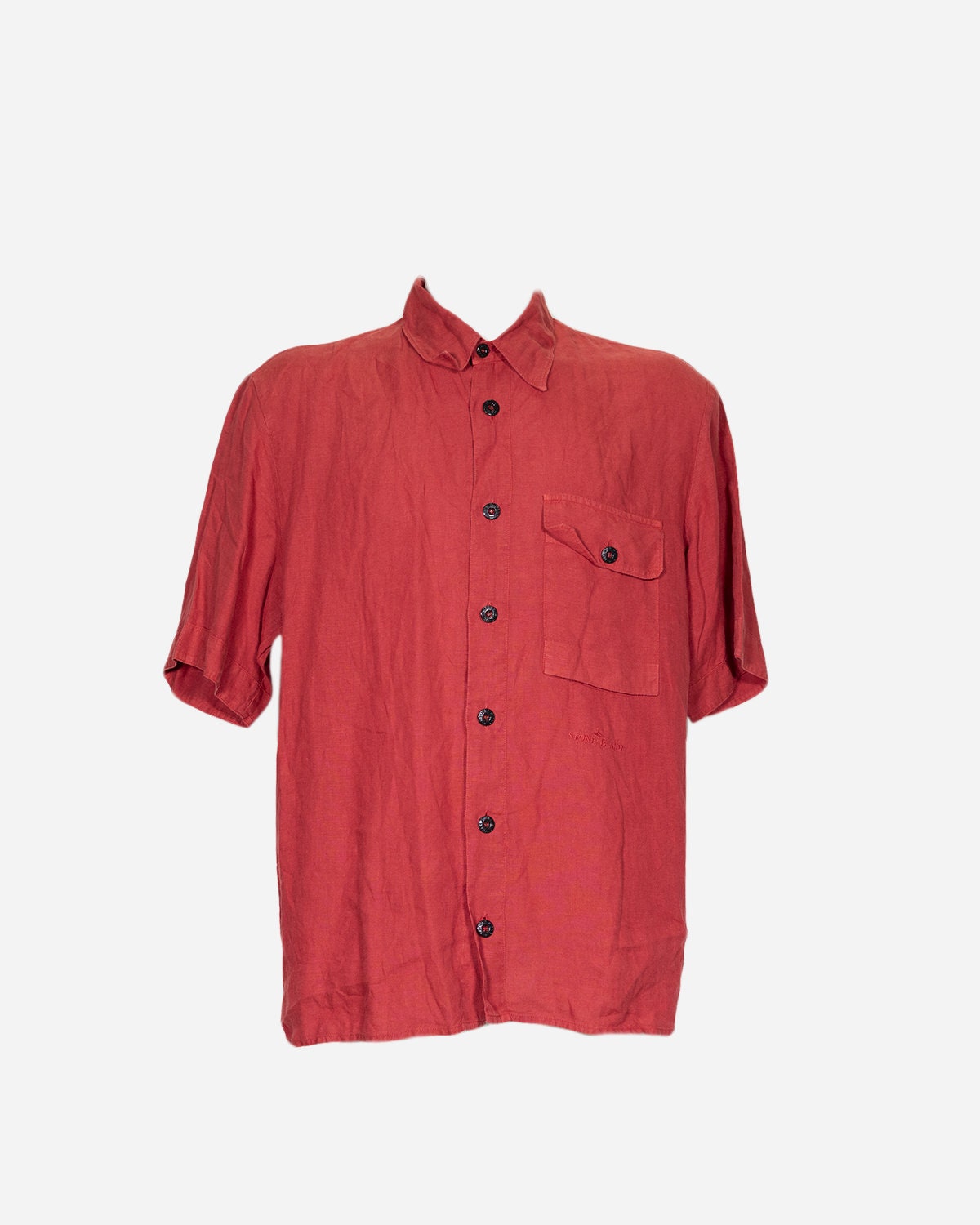 STONE ISLAND Linen Shirt | Etsy Australia