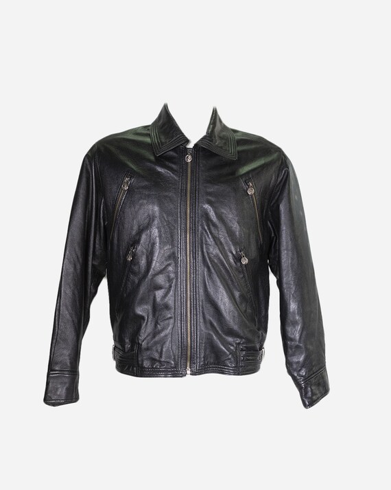 GIANNI VERSACE - Leather jacket