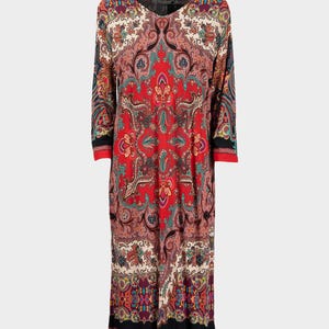 Etro - Multi-colored paisley dress