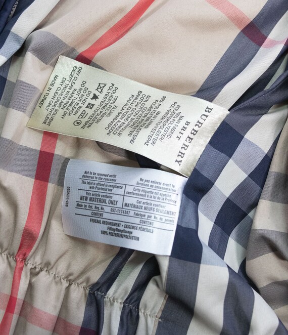 how to clean burberry jacket
