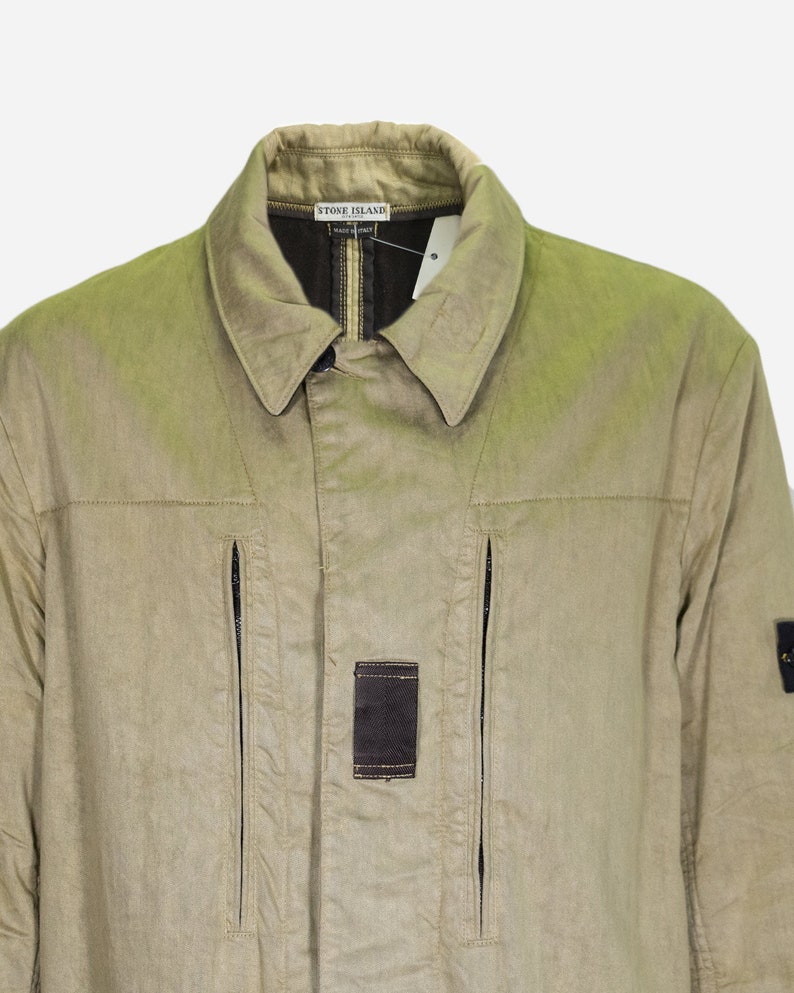 STONE ISLAND Lino-flax Field Jacket 