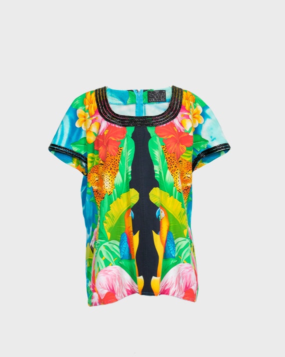 FONTANA COUTURE - Tropical shirt