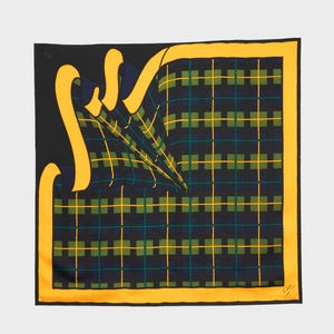 Roberta Di Camerino - Tartan silk scarf