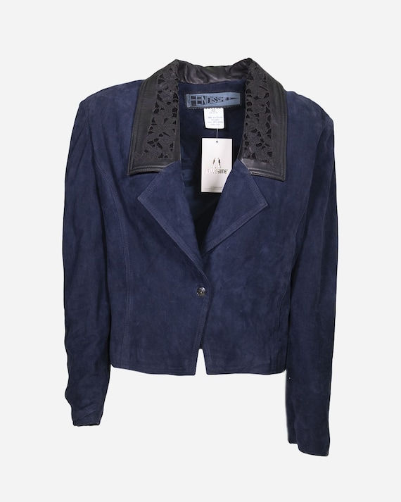 FENDISSIME - 80s Suede blazer - image 1