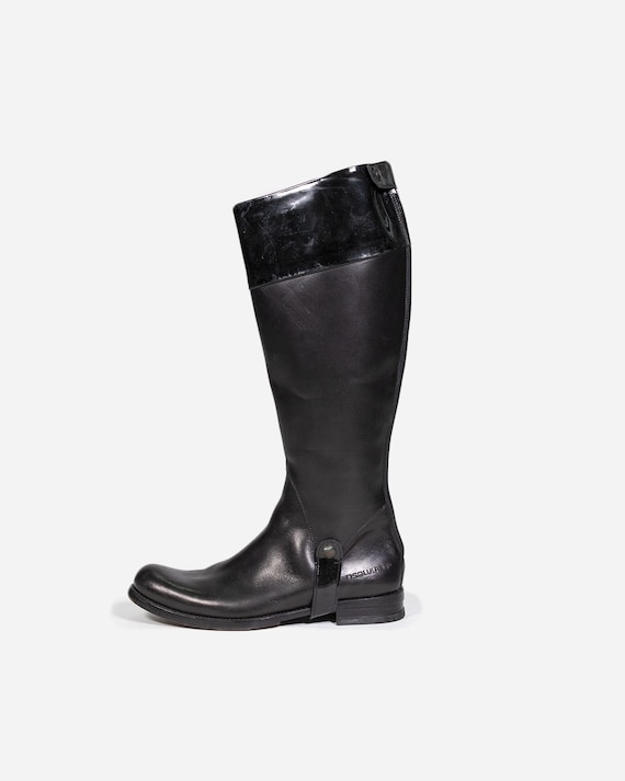 DSQUARED - Leather boots