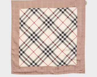 Burberry - 100% zijden sjaal jaar 2006