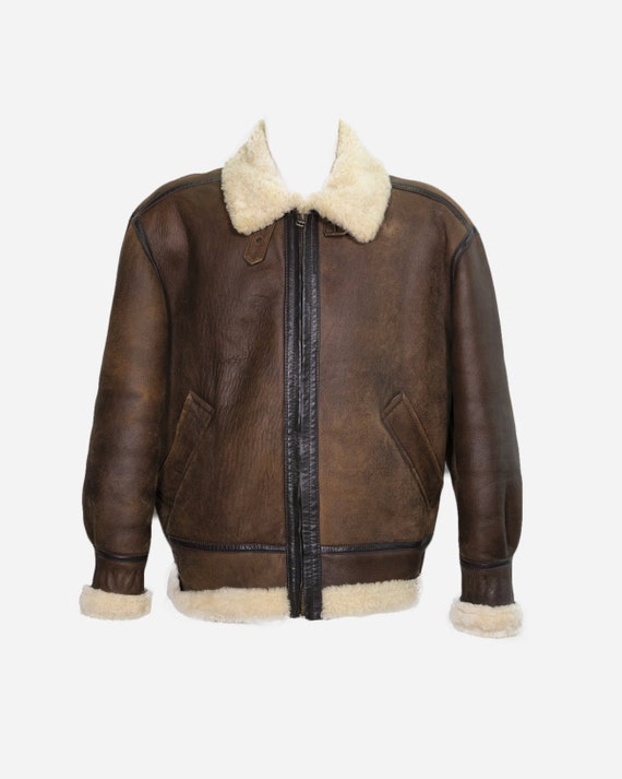 VINTAGE Sheepskin Coat - Etsy Sweden