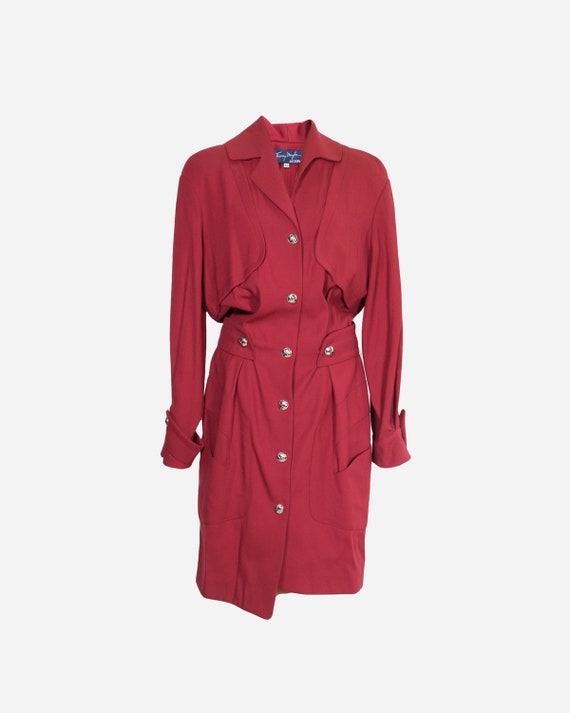 THIERRY MUGLER - Wool dress