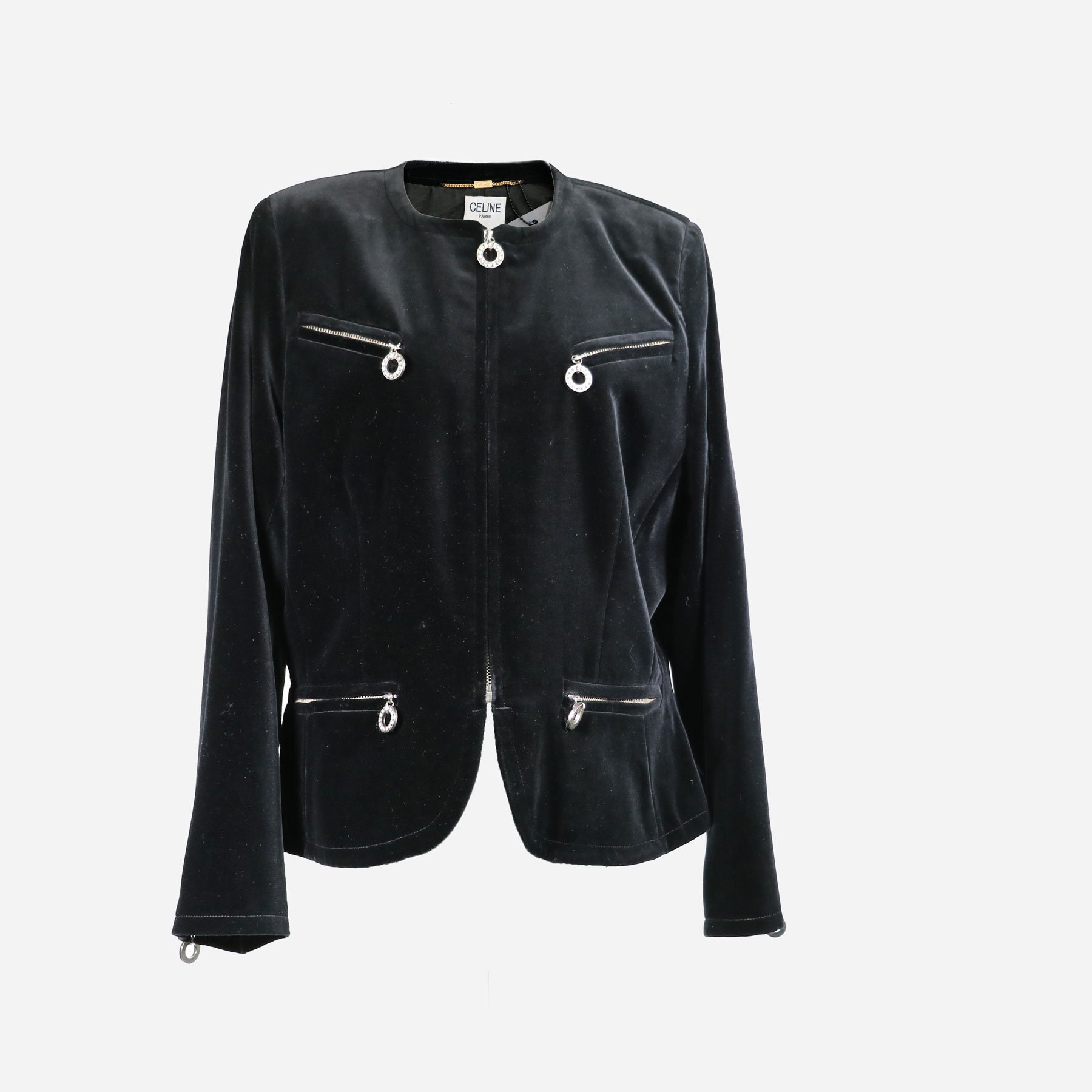 celine velour jacket