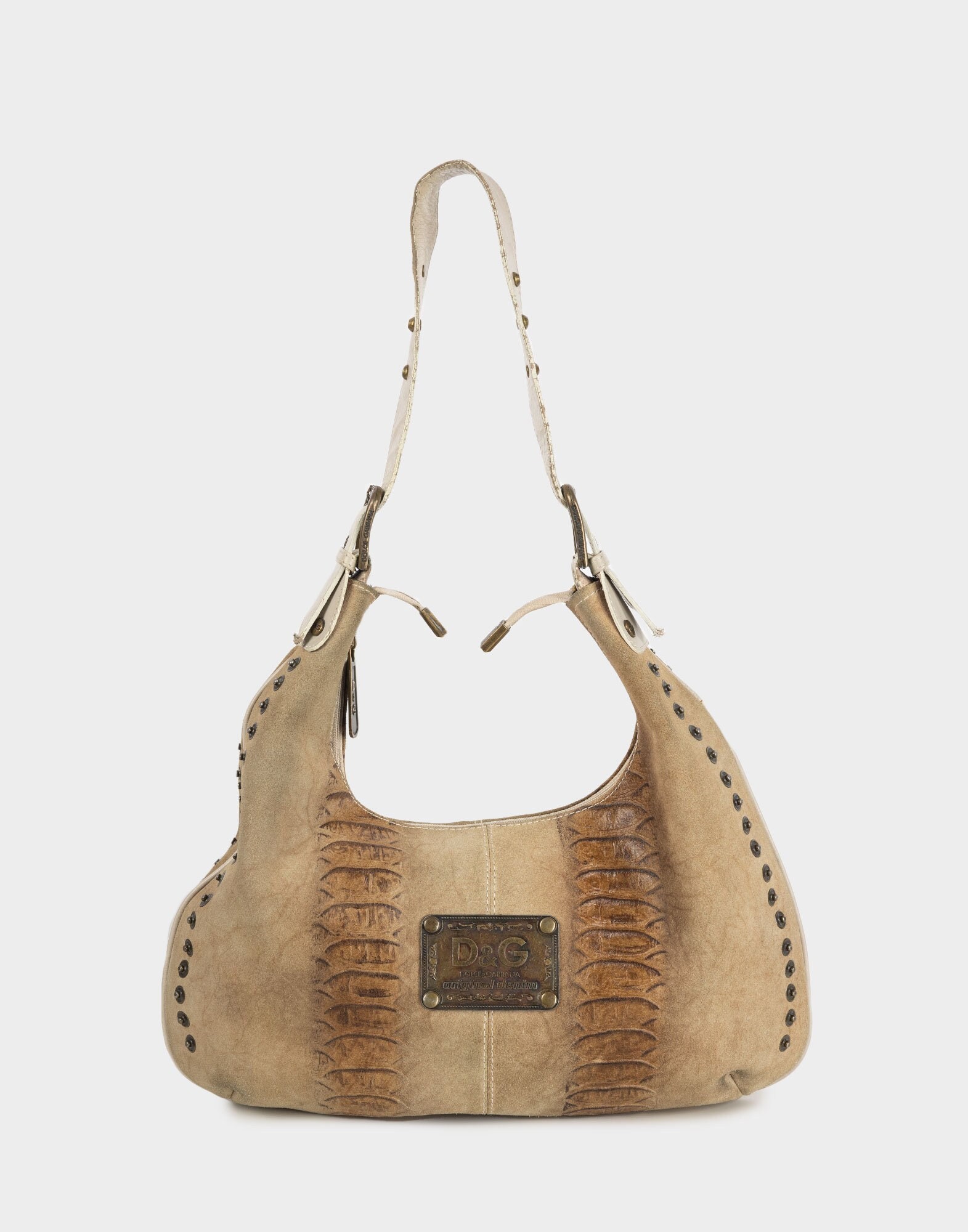 Dolce E Gabbana - 2000s Oval Brown Bag - Etsy Dolce E Gabbana - 2000s Oval Brown Bag - Etsy